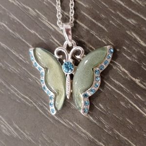 Butterfly Pendant Neclace